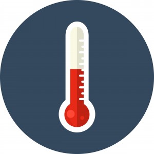 rising temperature